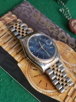 Rolex Datejust 16233 Oro y Acero
