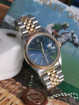 Rolex Datejust 16233 Oro y Acero