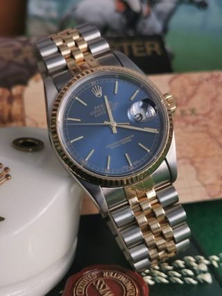 Rolex Datejust 16233 Oro y Acero