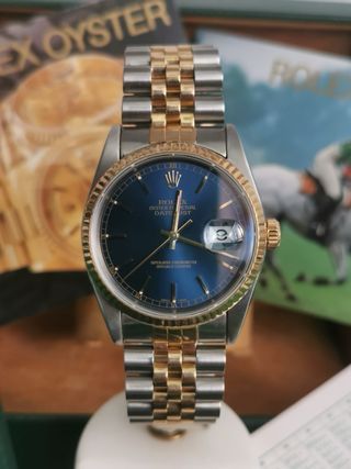 Rolex Datejust 16233 Oro y Acero