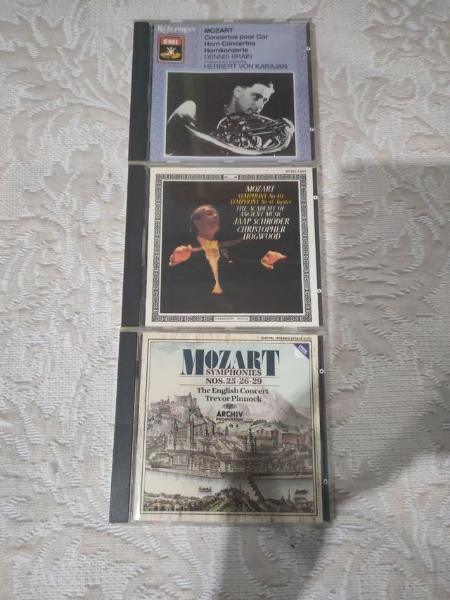 10 CDs Música Clásica: Mozart, Vivaldi, etc.