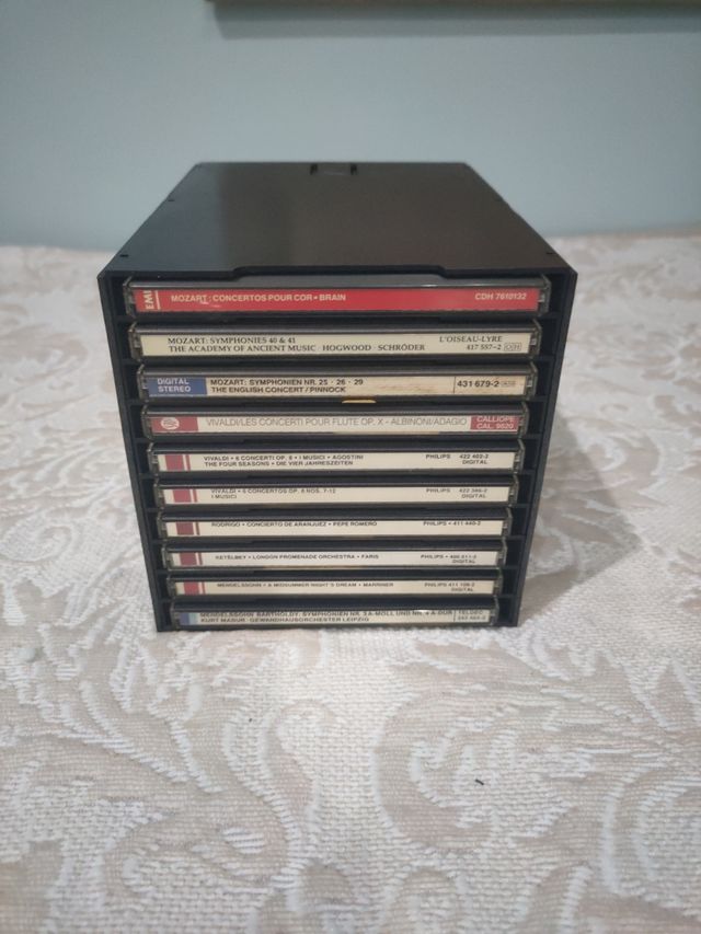 10 CDs Música Clásica: Mozart, Vivaldi, etc.