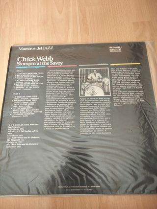 Vinilo Chick Webb Stompin' at the Savoy Jazz