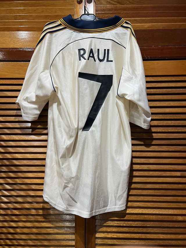 Camiseta Real Madrid Adidas 7Raul Teka Champions