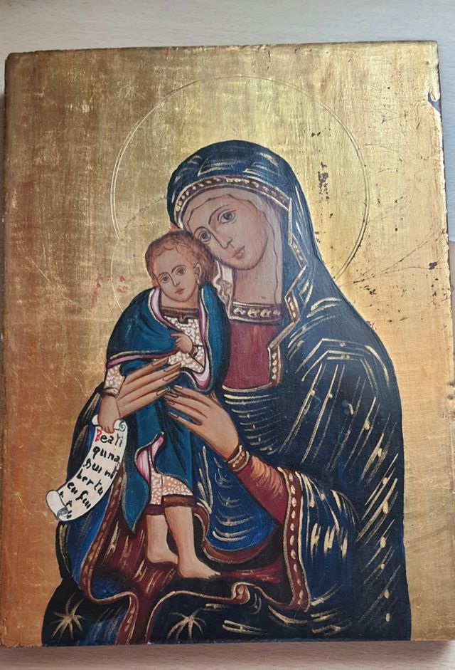 Icona Madonna con Bambino – Il Bucintoro – 23×31
