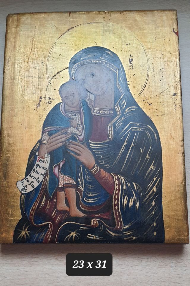 Icona Madonna con Bambino – Il Bucintoro – 23×31
