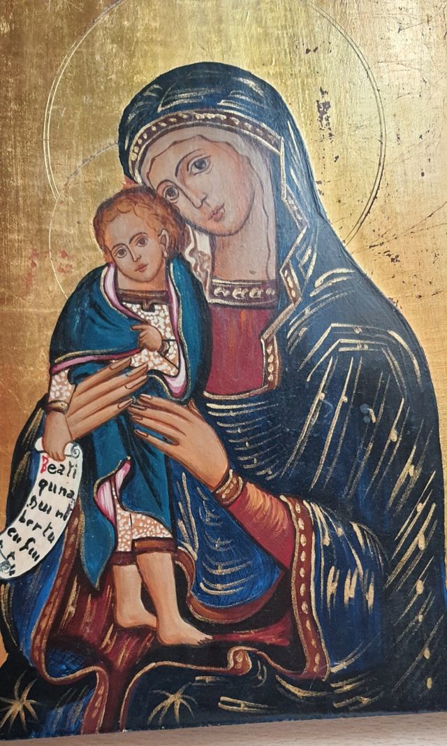 Icona Madonna con Bambino – Il Bucintoro – 23×31