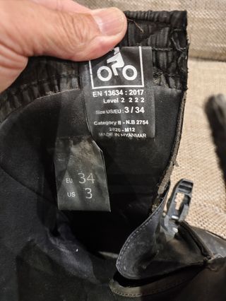 Botas Motocross SHOT Niños. Talla 34