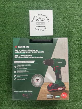 Atornillador Parkside 20V con Batería y Cargador