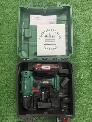 Atornillador Parkside 20V con Batería y Cargador