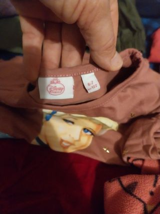 Lotto abbigliamento bambina 6-7 anni