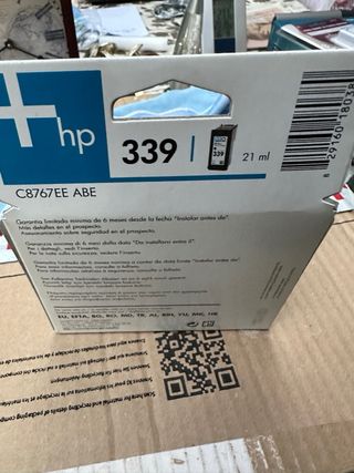 Cartucho tinta HP 339 Negro