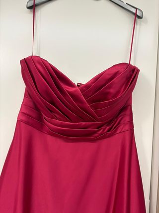 Abito cerimonia rosso taglia 46