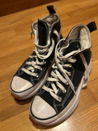 Zapatillas Converse Negras Plataforma