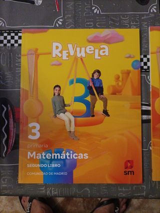 Revuela Matemáticas 3 primaria Segundo libro.
