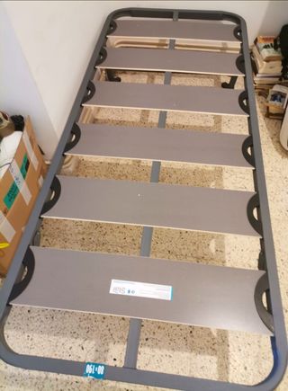 Somier metálico y de madera