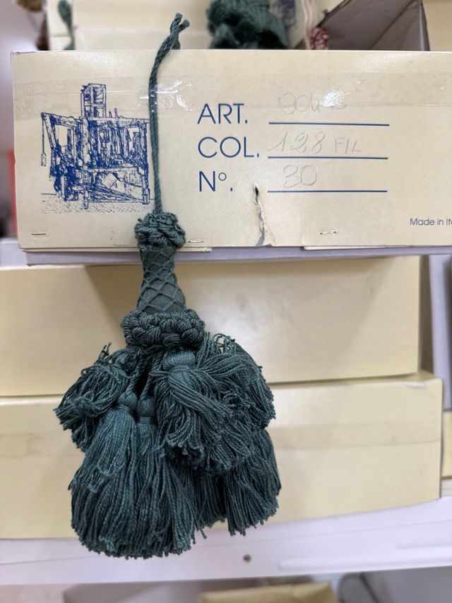 Passamaneria Nappa Fiocco Porta Chiave Medio 3