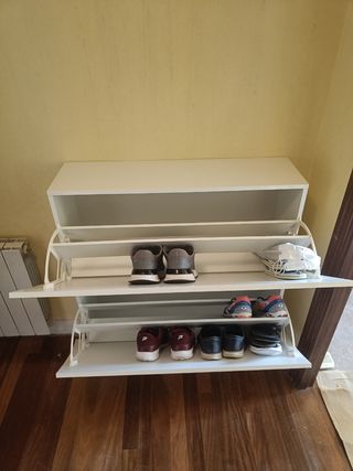 Zapatero Federico Diseño Italiano Blanco