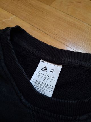 Black Vintage Oversize Reebok Hoodie