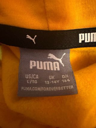 Chándal Puma Mujer Amarillo talla 1,64cm