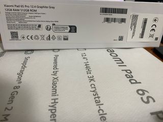 Xiaomi Pad 6s Pro 2025, 512GB, 12GB RAM, 12.4”