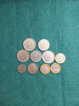 Monedas antiguas de Francia
