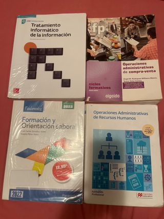 lote de libros grado medio administración y gestio