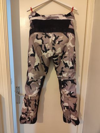 Traje de moto cordura camuflaje