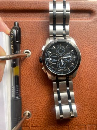 Tissot 1853 Chronograph T-Race Negro/Plata