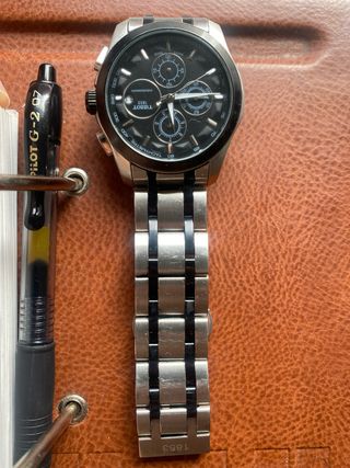 Tissot 1853 Chronograph T-Race Negro/Plata