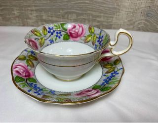 Taza de té porcelana inglesa Aynsley