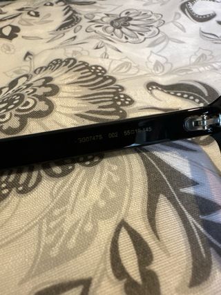 Gafas de Sol Gucci Negras con lentes naranjas