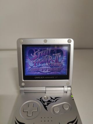Game Boy Advance SP Plata Tribal