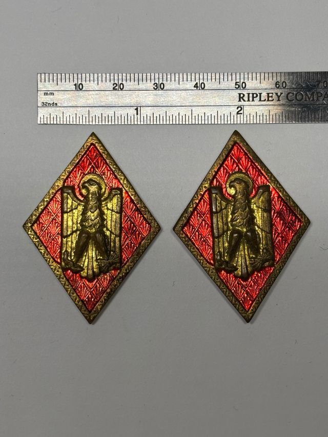 Pareja Rombos Policía Armada España