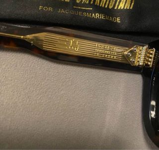 Jacques Marie Mage Gafas de Sol Negras Nuevas