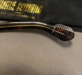Jacques Marie Mage Gafas de Sol Negras Nuevas