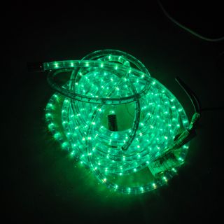 Luces LED flexibles multicolor.