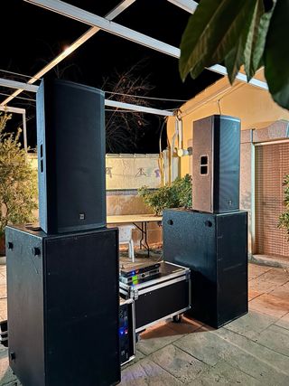 Equipo de sonido profesional