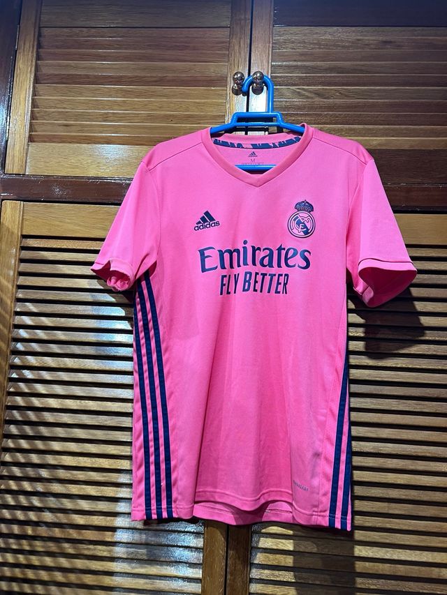 Camiseta Real Madrid Rosa Adidas Talla M