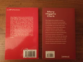 LIBROS MARY HIGGINS CLARK