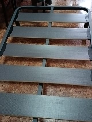 Somier metálico gris. Disponible 2