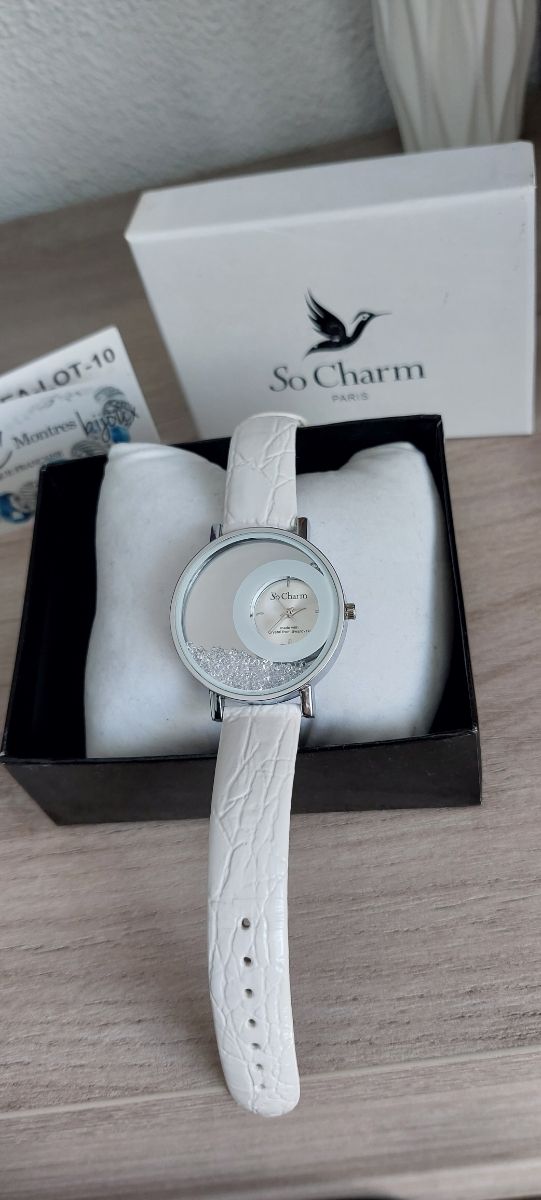 Reloj mujer marca francesa So Charm Blanco
