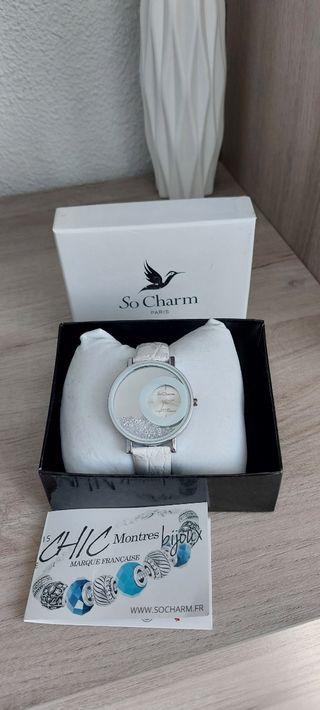 Reloj mujer marca francesa So Charm Blanco