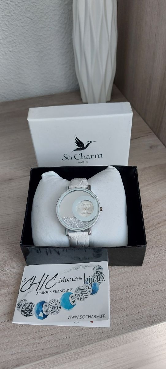 Reloj mujer marca francesa So Charm Blanco