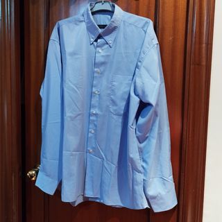 Camisa manga larga azul