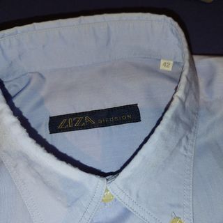 Camisa manga larga azul