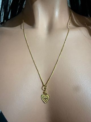 Collar Oro 21k Corazón