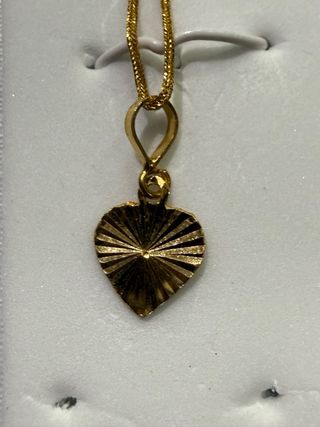 Collar Oro 21k Corazón