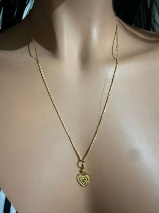Collar Oro 21k Corazón