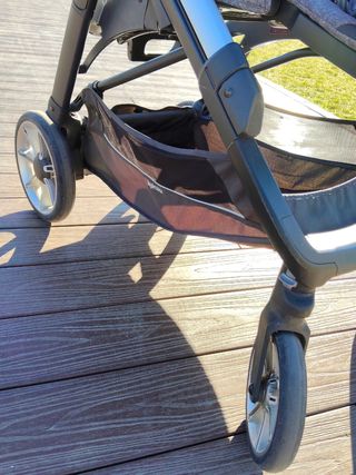 Carrito Bebé (trío ) Inglesina Aptica Gris